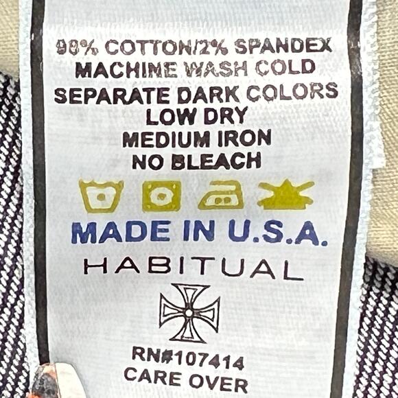 Habitual for Tory Burch TRB Bootcut Jeans 29" Dark Wash Low Rise Y2K Style USA - Picture 8 of 12